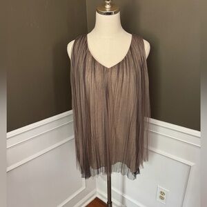 Fabiana Filippi Camel Top. IT size 42. U.S. medium. Brand new with tags.